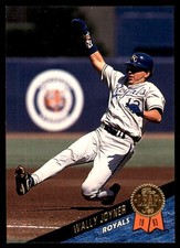 Wally Joyner 1993 Leaf #376 Royals MLB READ FREE SHIPPING AutographDen
