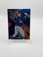 2025 Topps Finest - Common Hyeseong Kim #27 Blue Refractor /200 (RC)