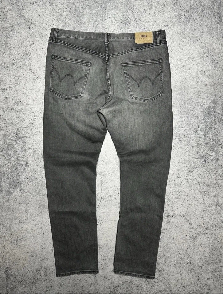 Pantalones de mezclilla ajustados con ribete Edwin Japón talla 36x30 Foto 3 de 4