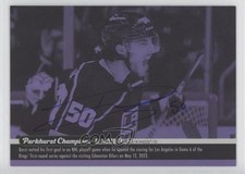 2022-23 Upper Deck Parkhurst Champions Wire Images Sean Durzi #WI-14 Auto j8g