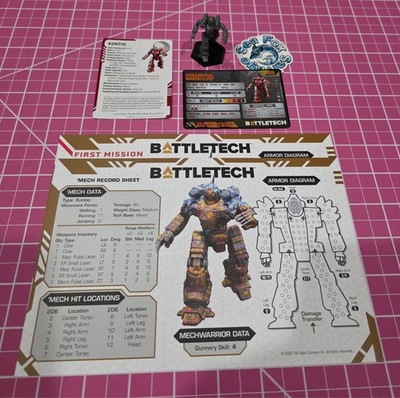 BattleTech - KONTIO - Starter Box 2026 - NEW MECH + Cards!