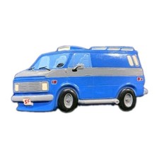 Rare Vintage 1970s Boogie Van Wall Plaque Art Bubble Window Vanner 2 Rare Vintage 1970s Boogie Van Wall Plaque Art Bubble Window Vanner 2