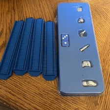 Monopoly Empire Board Game Replacement Mover Pieces 5 METAL TOKENS/Billboards