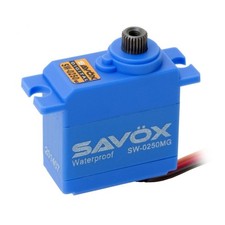 Savox SW-0250MG Waterproof Metal Gear Micro Servo 5.0 kg/cm 0.11 s/60° a 6.0V