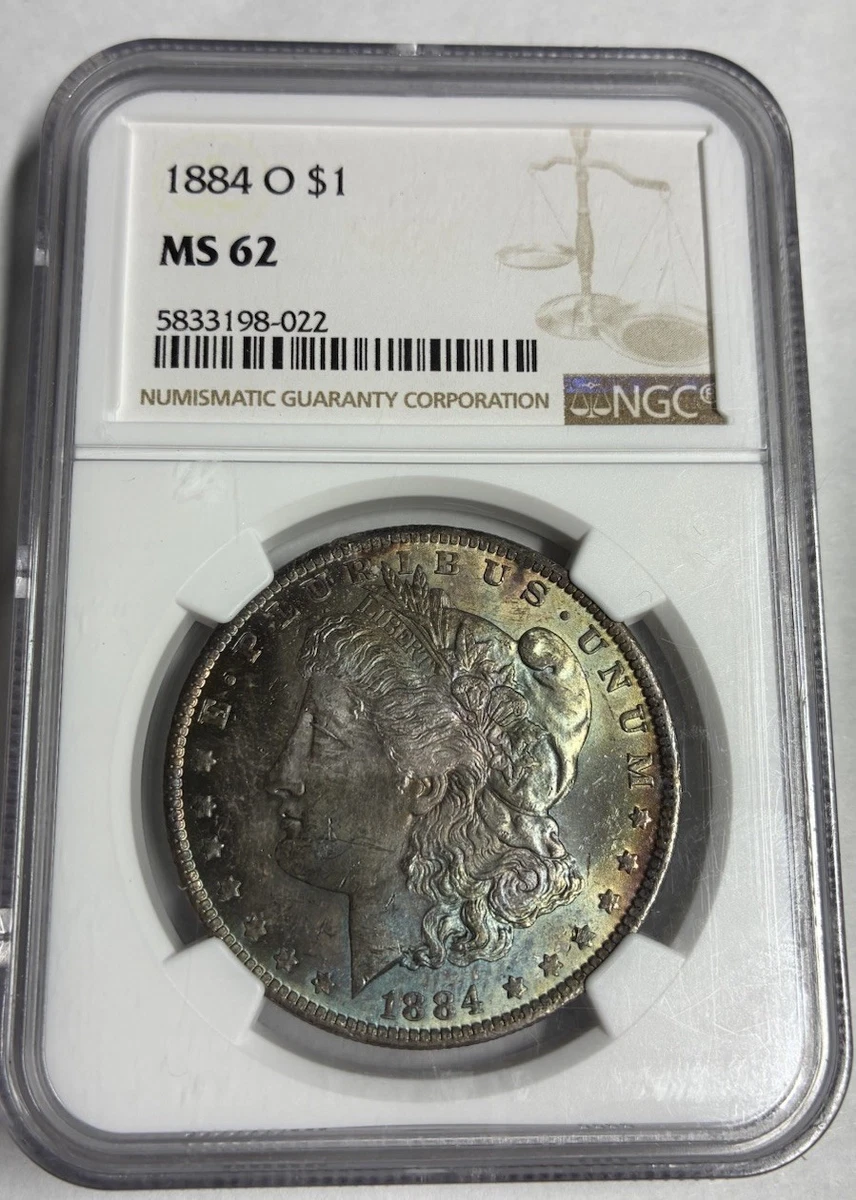 Silver 1884 Year Morgan US Dollars (1878-1921) for sale | eBay