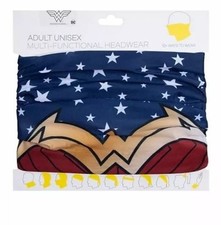 WONDER WOMAN LOGO - FACE COVERING/GAITER - WASHABLE/REUSABLE - BRAND NEW GA9LKT