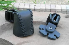 EFA 3 A "Cherokee  Black Bow Quiver forTraditional Archery Longbow or Recurve