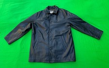 Vintage Wilsons M.Julian Men's Black Leather Jacket Size L.