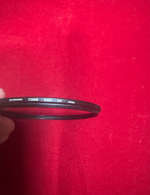 Promaster DHD  72mm UV Lens Filter Ultra Thin profile for wide angle digital