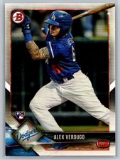 2018 Bowman #72 Alex Verdugo