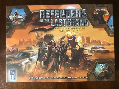 Defenders of the Last Stand 8th Summit Boardgame Post Apocalyptic Sci Fi