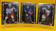 2025-26 OPC Platinum/Rangers/Lot Of Three Rookie Hockey Cards ￼