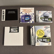 Final Round Golf 2002 - (GameBoy Advance, 2001) - Tested and Works! Complete CIB