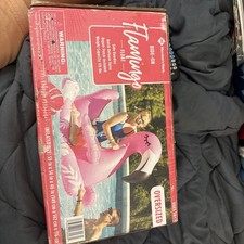 Member Mark Novelty Ride On Pool Float Flamingo S9