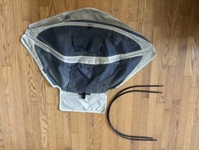 Baby Jogger City Mini GT Single Stroller Black/Gray Canopy Hood Visor Shade