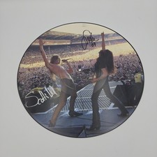SKID ROW Signed Picture Disc Vinyl LP Autographed Scotti Hill Dave Snake Sabo