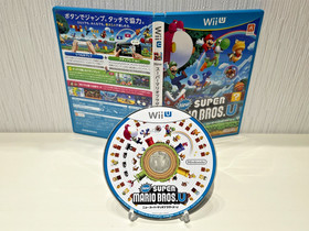 Wii U Super Mario Maker Set (with box) White set 32GB Console JP WUP-10+ 4 games