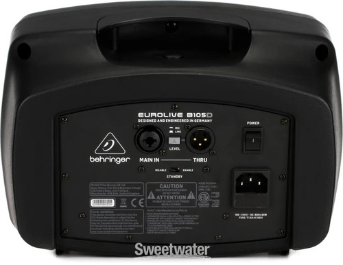 Behringer B105D 50W Powered Monitor Speaker - Afbeelding 4 van 10