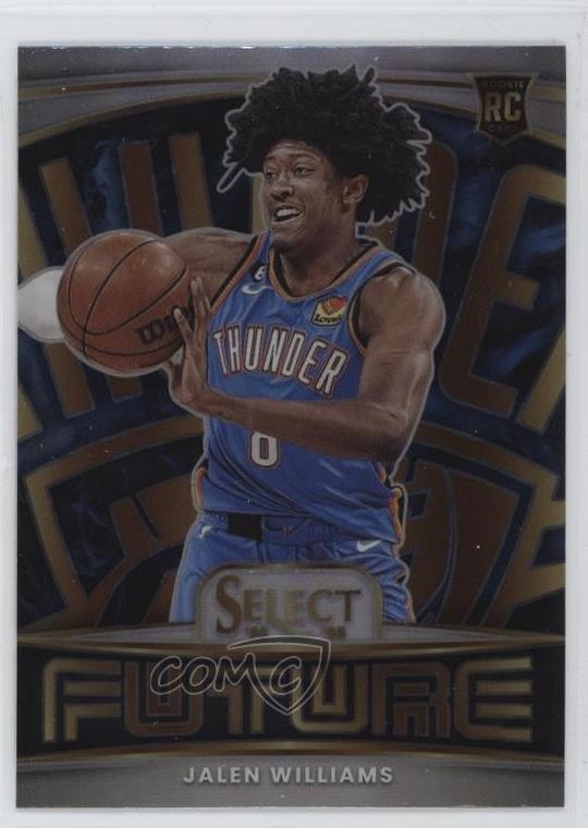 2022-23 Panini Select Select Future Silver Prizm Jalen Williams #20 19cx