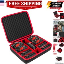 Hard Battery Storage Box Holder, Carrying Case Replacement for Milwaukee M12 ...