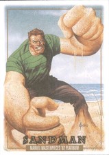 2024 Upper Deck SkyBox Marvel Masterpieces '92 Platinum - Sandman Canvas #77