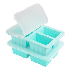 2 Pack Silicone Soup Freezer Molds with Lids, 1 Cup Silicone Freezing Soup Co...