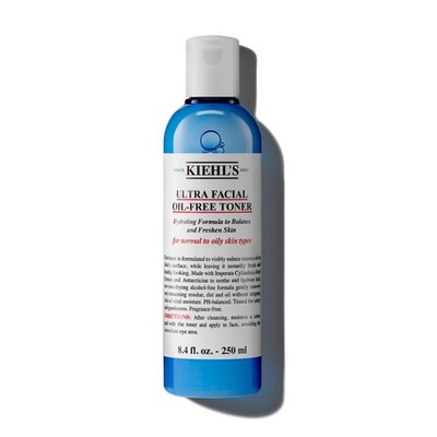 Kiehl's Ultra ölfreies Gesichtswasser, beruhigend & 250 ml (1er Pack), weiß 
