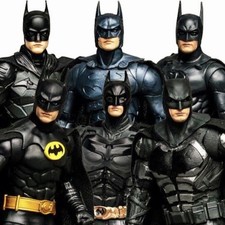 McFarlane DC Multiverse Batman Ultimate Movie Set 6-Pack & Extras 1989 1995 2008