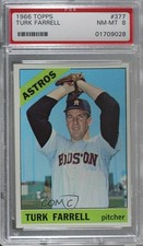 1966 Topps Turk Farrell #377 PSA 8 2d2