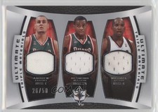 2007 Ultimate Collection Triple Materials 26/50 Andrew Bogut Desmond Mason 3g8