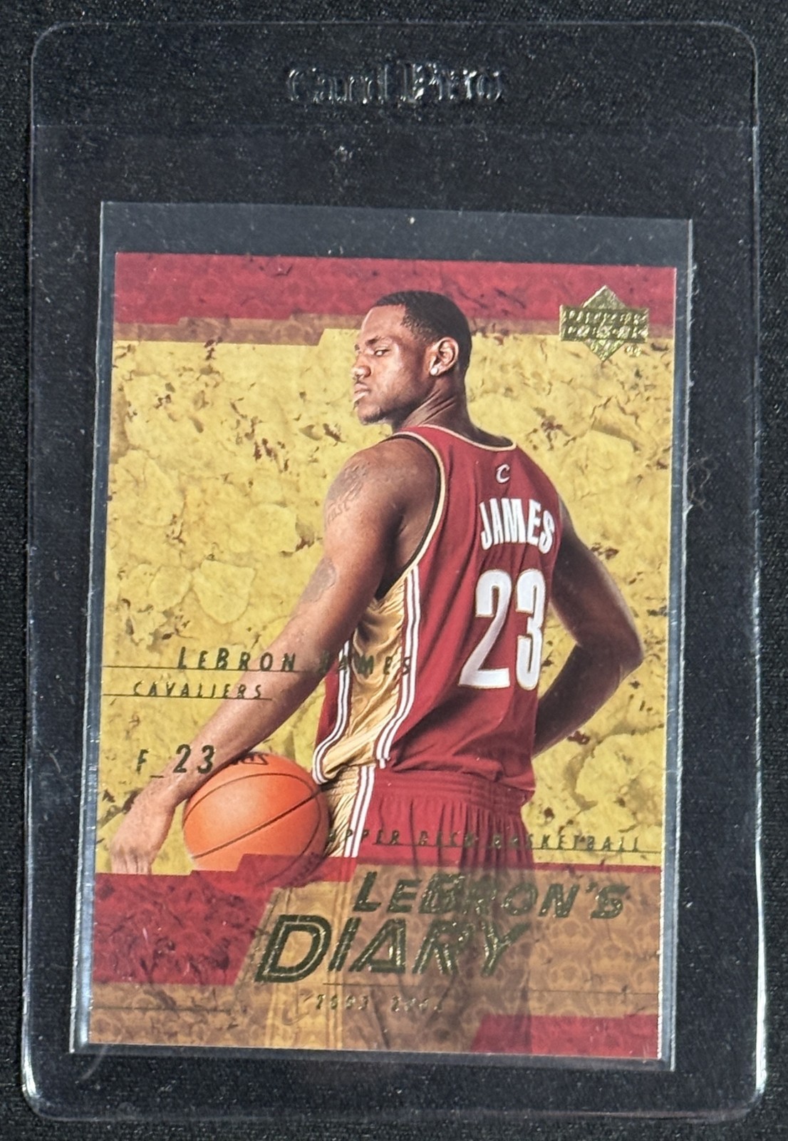 LEBRON JAMES 2003-04 UPPER DECK #LJ9 LEBRON'S DIARY ROOKIE RC