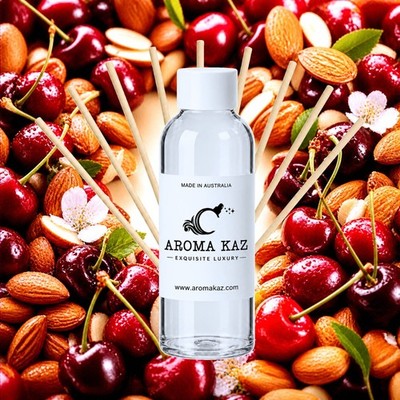 Cherry Almond Reed Diffuser Oil Refill Vegan Alcohol-Free 3 Sizes