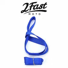 2FastMoto 18" Blue Soft Tie Down Extension Strap Loop - 2/Pack 78-73369