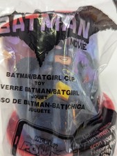 The Lego Batman Movie Batman Batgirl 2017 McDonald's Happy Meal Bowl  Cup 1