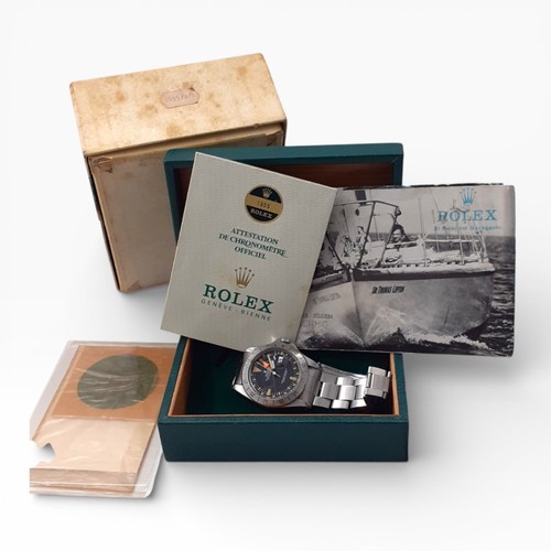Full Set 1974 Rolex Explorer II Steve McQueen Never Polished Steel Watch 1655