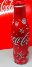 Coca Cola Of Japan The Snowflake Aluminium Bottle