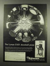 1967 Lyman Easy Shotshell Press Ad - Reload Whole Match