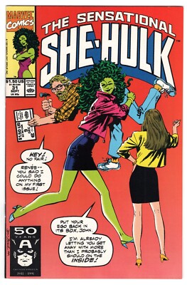 The Sensational She-Hulk (1989) #31 - Byrne Cover! - Marvel!