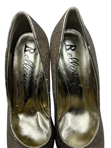 Bellini Women Gold High Heel Shoe. - Picture 6 of 8