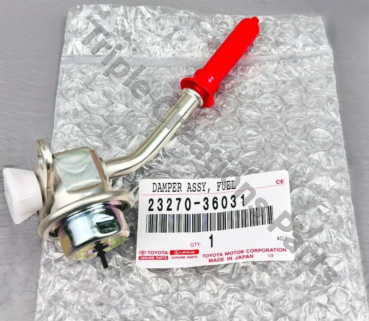 る購入です11000 2327028052 Genuine Toyota DAMPER ASSY, FUEL PRESSURE