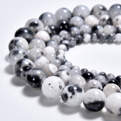 Dolmation Persian Jade Gemstone Round 4MM 6MM 8MM 10MM Loose Beads (D569)