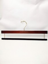 Carroll  Co Beverly Hills Luxury Suit Pants Trousers Wood Hanger