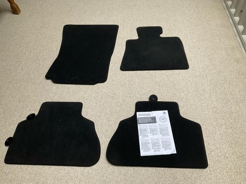 GENUINE BMW OEM X5 G05 2019-2024 VELOUR FLOOR CARPET MATS MAT SET OF 4 ...
