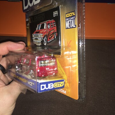 ミニカー Jada Toys DUB CITY PLATINUM Hummer Jada Dub City Collectors Club Platinum L E Series Hummer H2