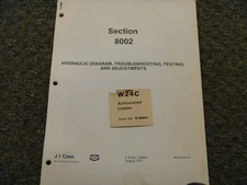 Case W24C Articulated Loader Hydraulic System Schematic & Service Repair Manual