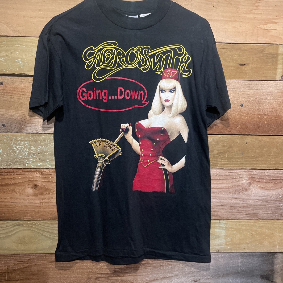 Authentic Aerosmith PUMP “Going…down” Shirt-M Single Stitch | eBay