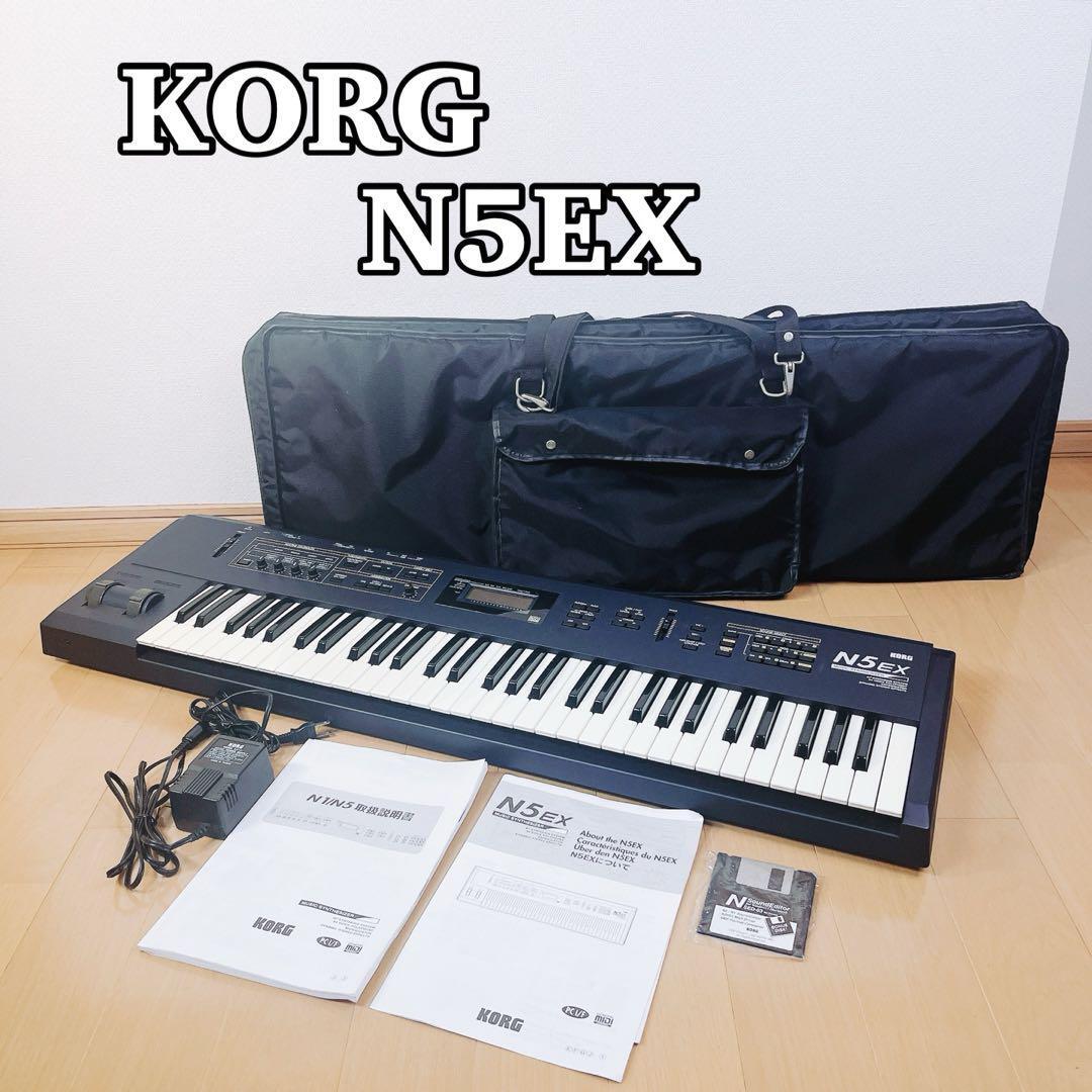 KORG N5EX synthesizer 61 keys Black keyboard Tested | eBay KORG N5EX synthesizer 61 keys Black keyboard Tested | eBay