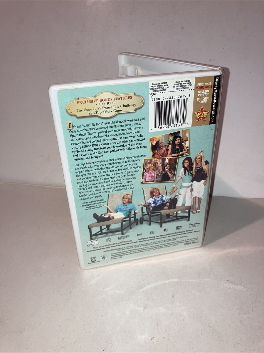 The Suite Life of Zack & Cody - Sweet Suite Victory 786936731330