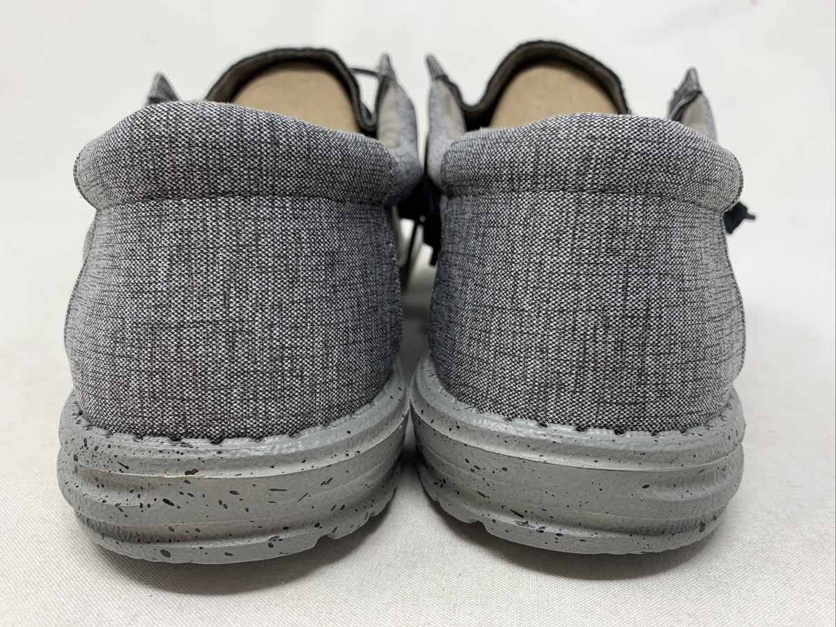 Hey Dude Men’s Wally L Stretch Steel Gray, Size 13 169ae38ab614854ffd306ffb76f036  main image 3