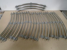 8 SECTIONS COMPLETE CIRCLE LIONEL 65033 027 CURVE TRACK GOOD USED CONDITION